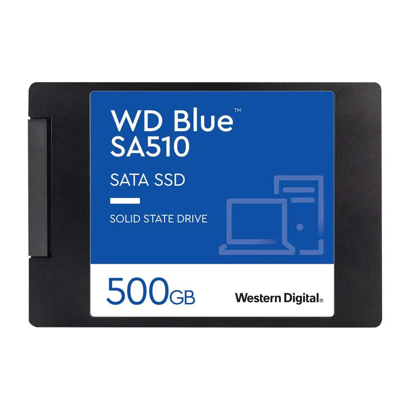 WD Blue SA510 SATA SSD-500GB-2.5-inch-SATA-III WDS500G3B0A WD Blue SA510 SATA SSD-500GB-2.5-inch-SATA-III WDS500G3B0A